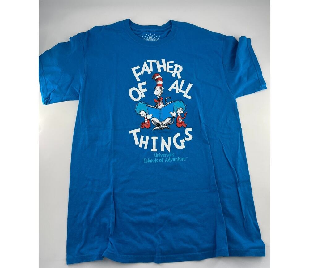 Universal Studios Shirt Mens Large Thing Fathers Day Short Sleeve Gift Cotton